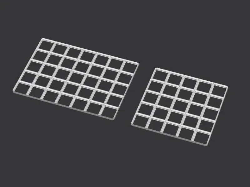 Grundplatten für IKEA Knoxhult Schrank