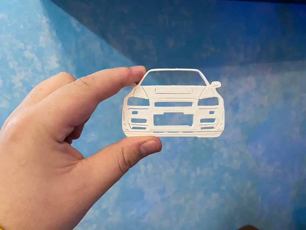 Nissan Skyline GT-R R34 Keychain