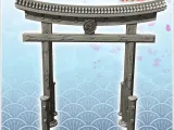 Oriental wooden Tory gate (1) - miniatures warhammer mini RP-3