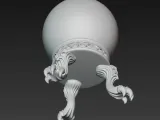 4X crystal-ball / Glaskugel-3