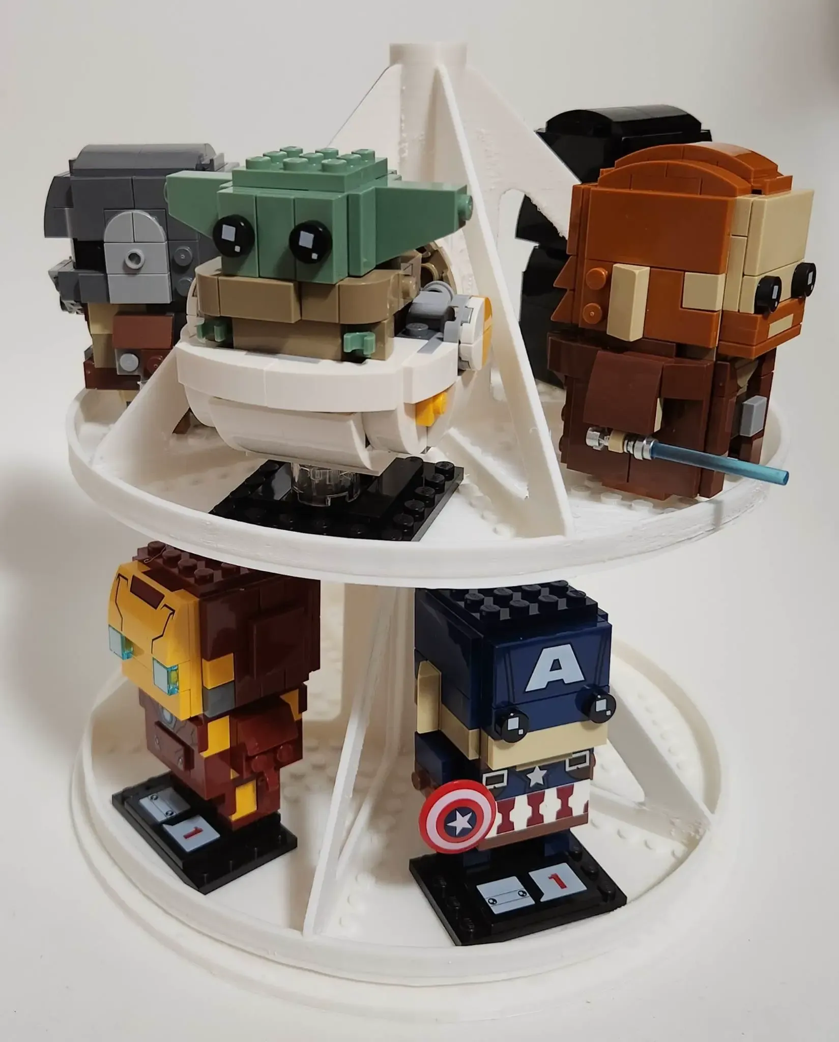 Lego Brickheadz Rotating Display