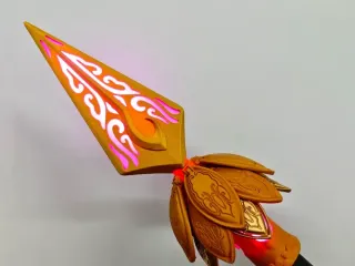 可动发光 火尖枪