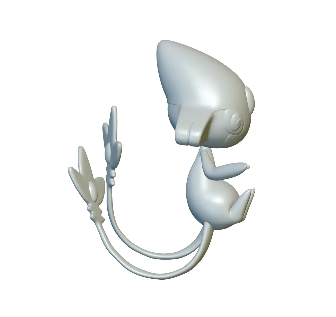 Pokemon Azelf #482 - Ready for 3D Printing!