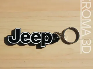 Jeep keychain - multicolor