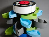 Storage tray tower - can be infinitely stacked, rotatable, t-1