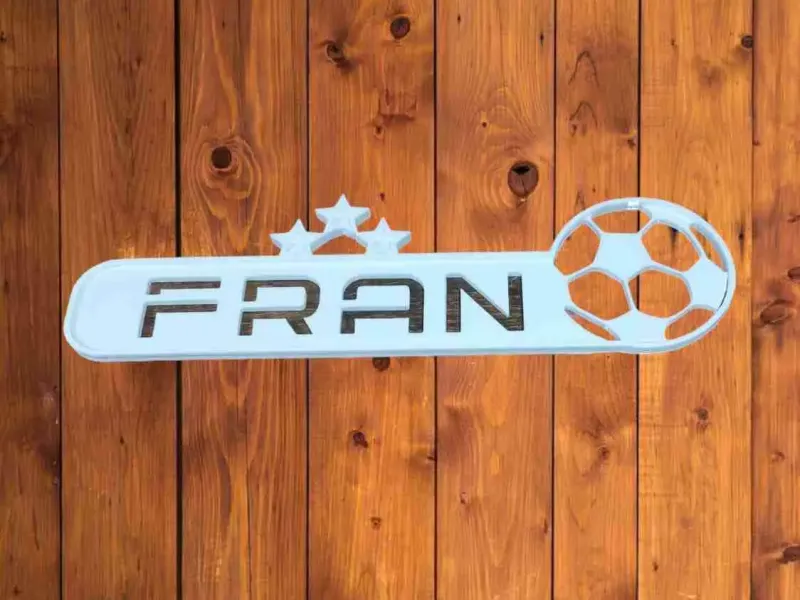 Cartel Fran Francisco Futbol 3 Estrellas