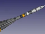Modelo Cohete Soyuz / Soyuz Roket modeli-4