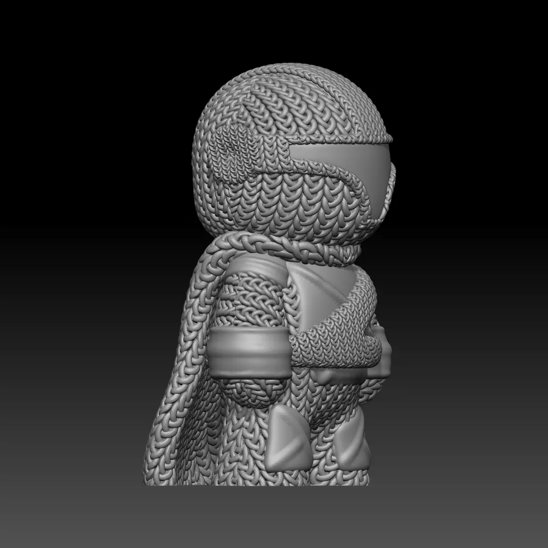 Knitted Mandalorian