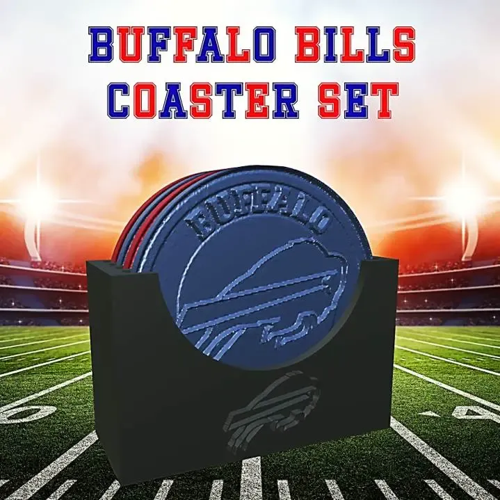 Buffalo Bills Coaster Set (NFL)