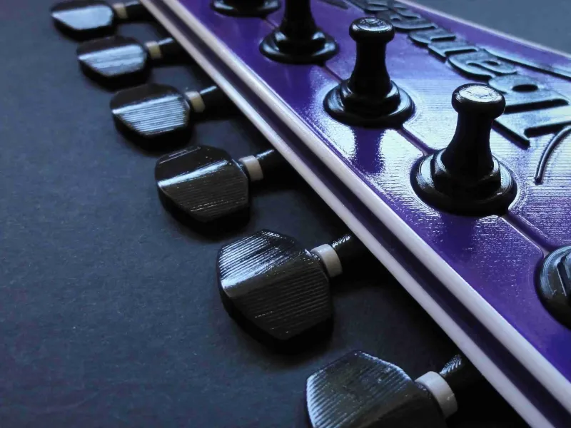 CABEÇOTE DE GUITARRA IBANEZ - CABIDE PARA CHAVES / ARTE DE PAREDE