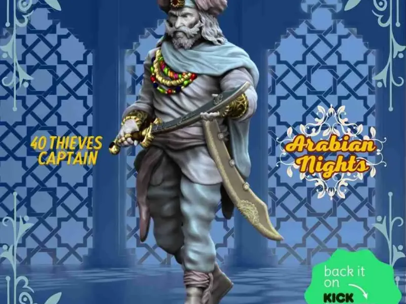 Bandits Leader - Arabian Nights Campione Kickstarter