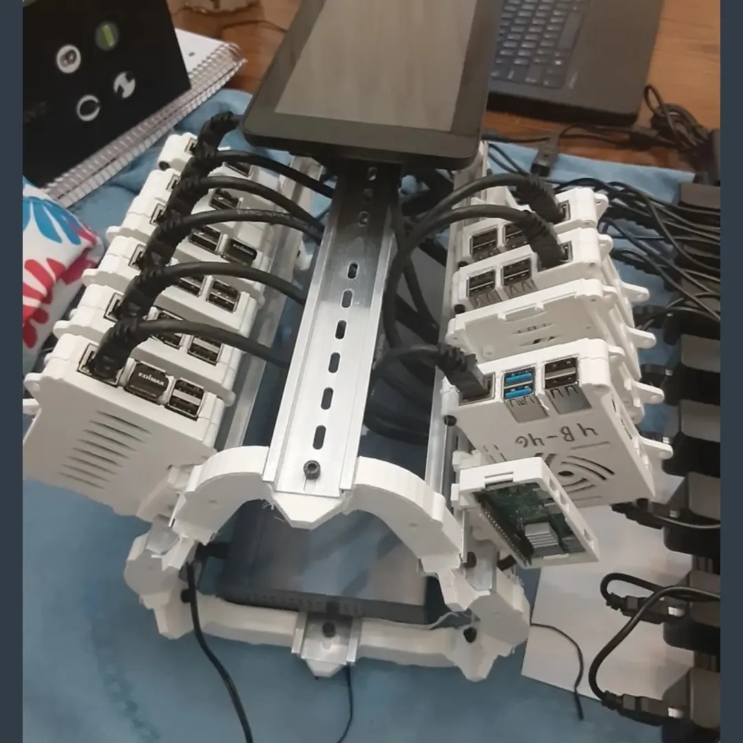 3D Printer Files | 3MF File | Din rails rig | Creality Cloud