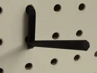 Thread Spool Peg Board Holder