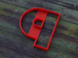 LETTER P COOKIE CUTTER-0