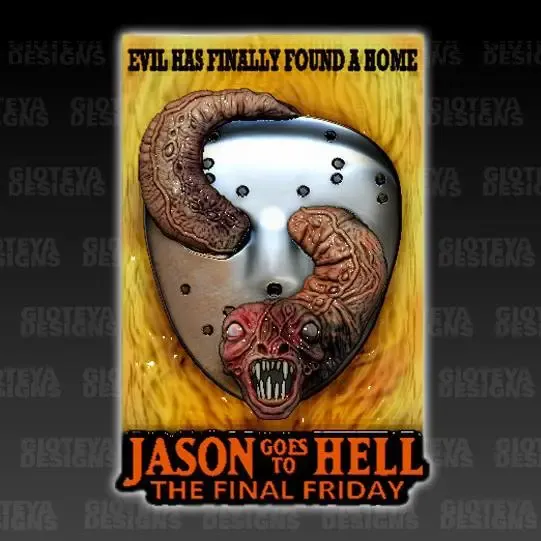Friday The 13th Jason goes to Hell Poster