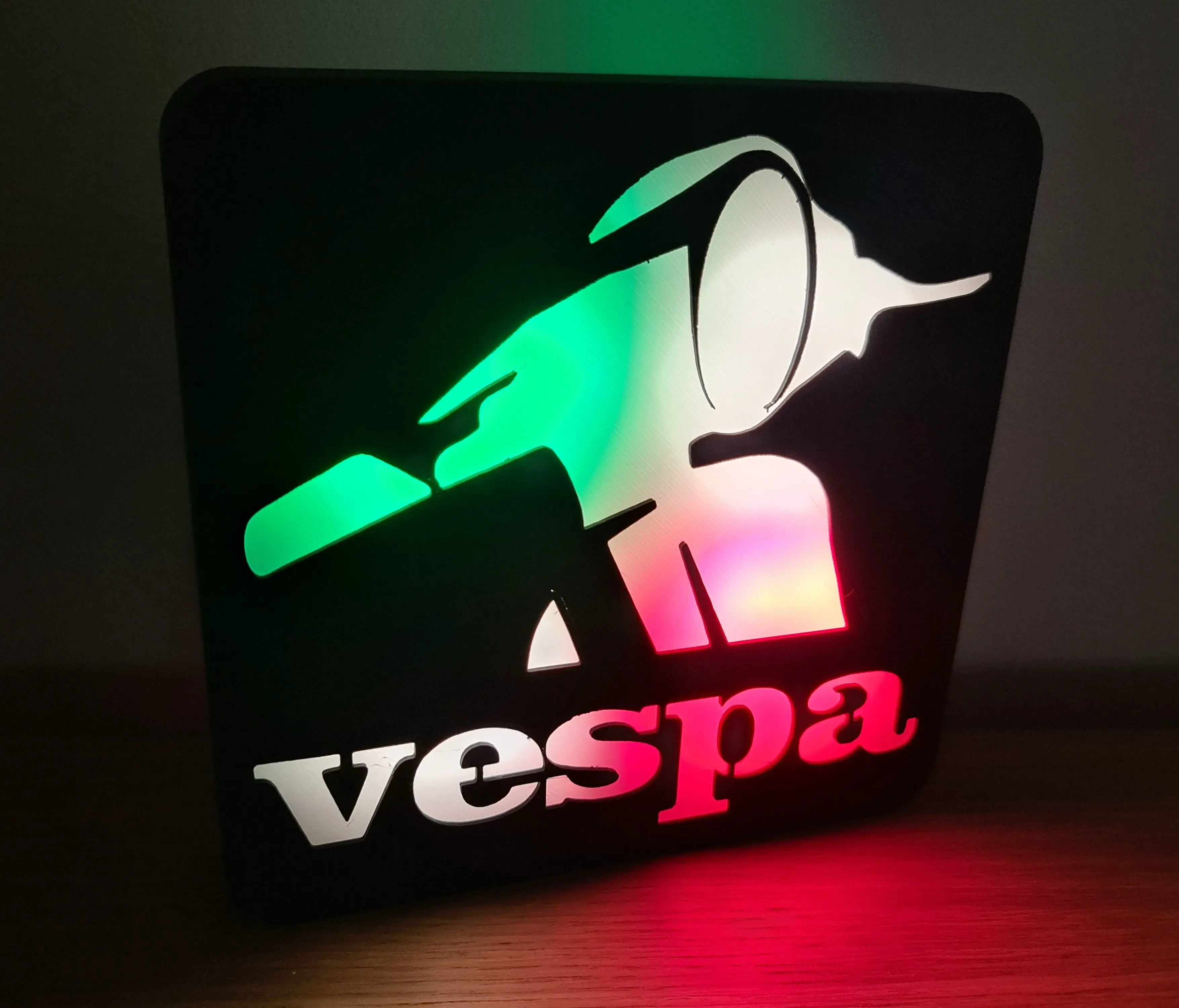 Easy Print Vespa PX PK 125 150 200 LML Lightbox Wall Desk