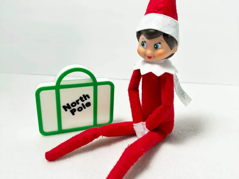 Valise accessoire pour "Elf on the Shelf"