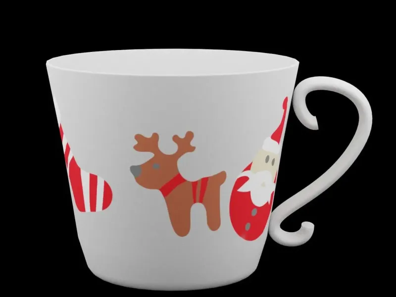 Christmas Teacup