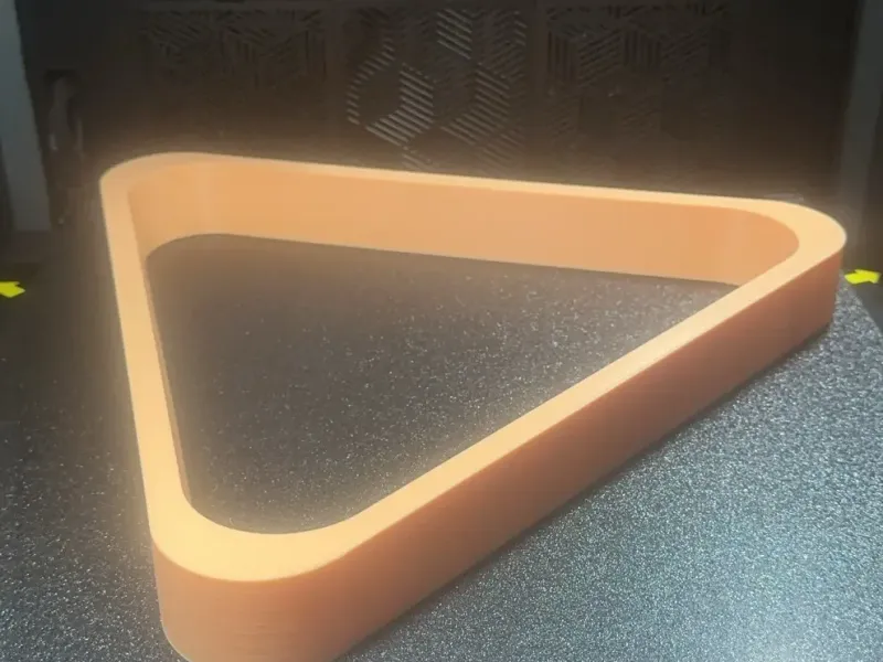 Pool rack with 6 degree taper
