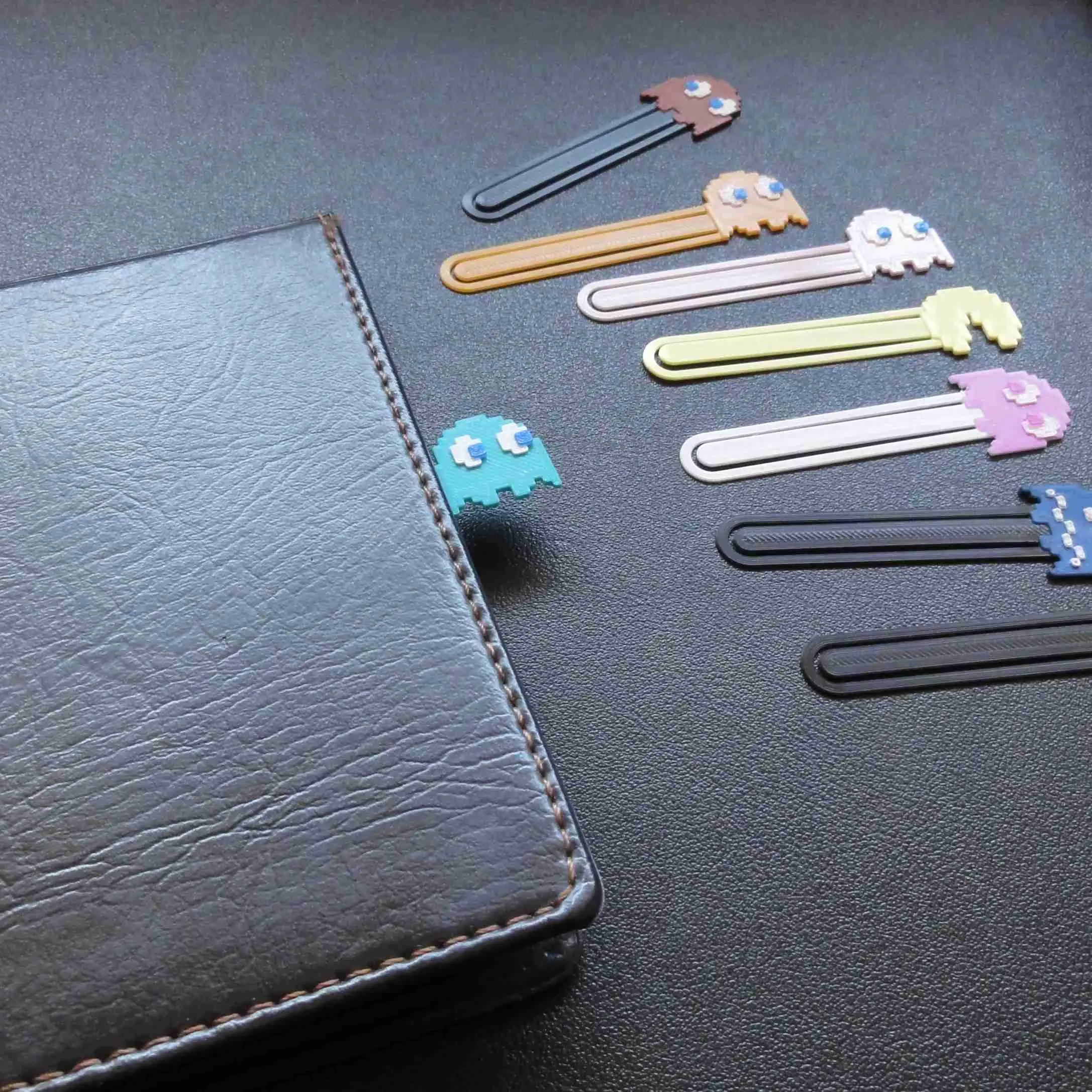 Pac-Man Themed Bookmarks