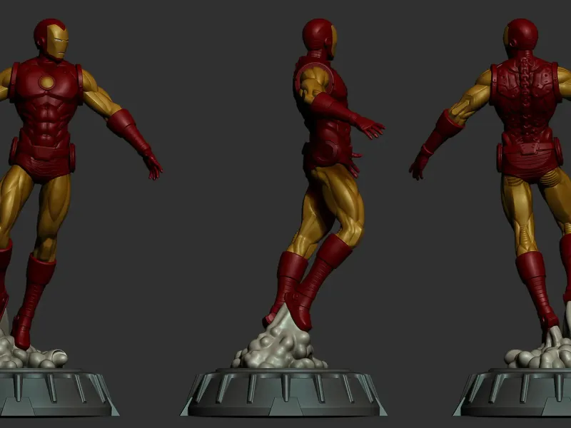 figurine iron man tipe clasic