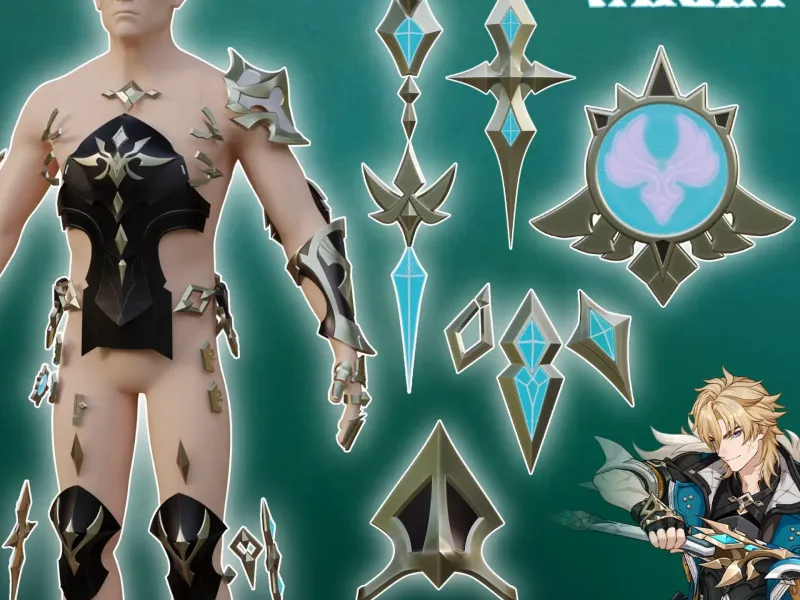 Varka Cosplay Set Genshin Impact