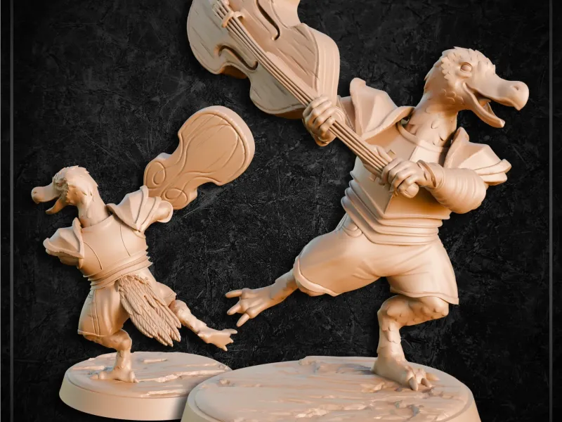 Dodo Birdfolk Paladin Bard (Action)