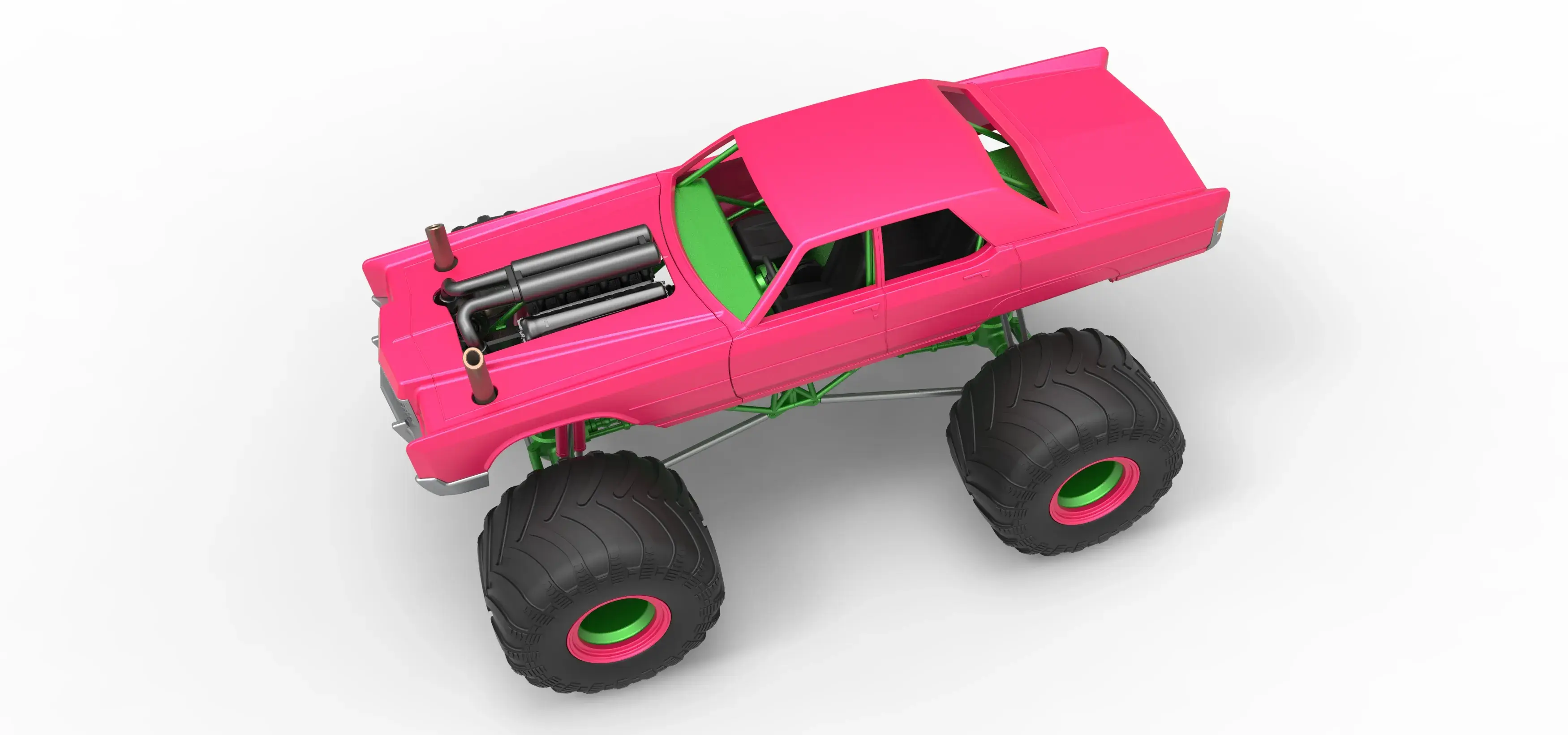 Monster Truck Konzept Maßstab 1:25