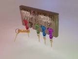 Sleutelhanger Dashboard Alleen het puntje-2