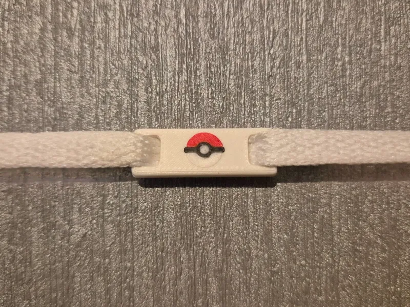 Pokemon Pokeball Sneaker Tag