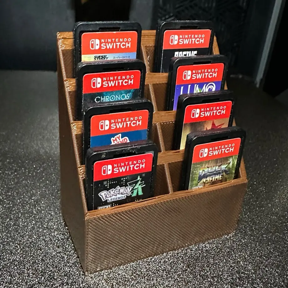 Switch Game Cartridges Display Stand