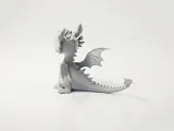 Toothless Dragon Figurine Cartoons 3D Printable-1