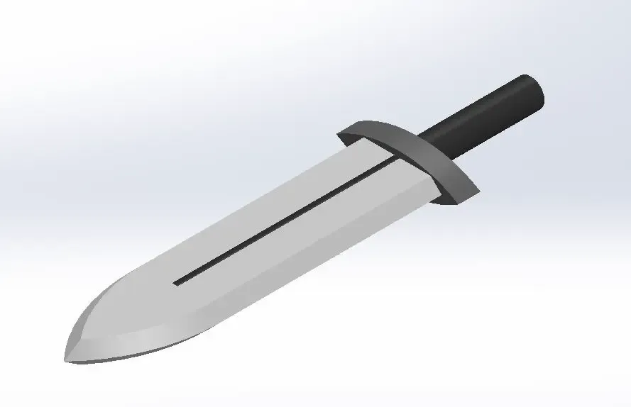 Twin Mercenary Blade from anime Shangrila Frontier