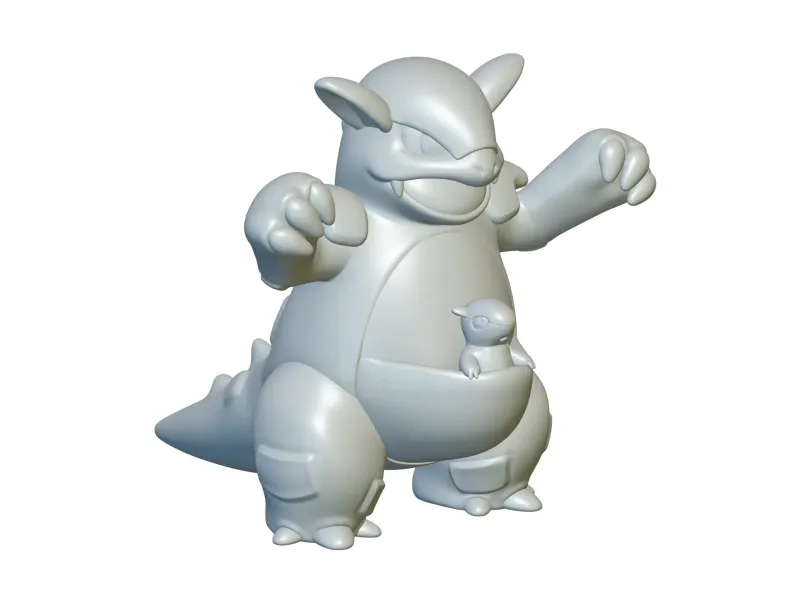 Pokemon Kangaskhan #115 - Готов к 3D-печати!