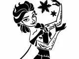 Elsa stencil 2-0