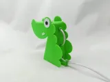 Quick-Print Origami Crocodile Night Lamp Ornament-3