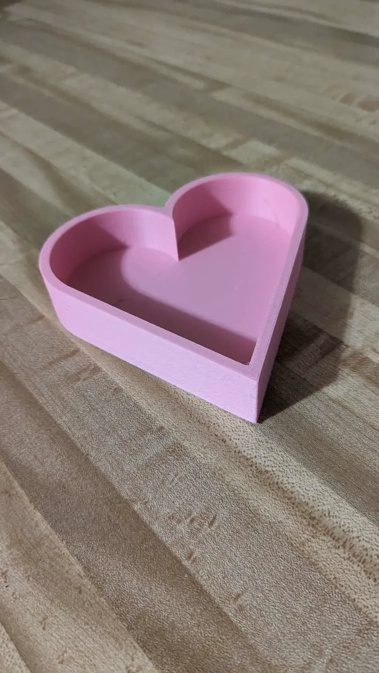 heart shaped tray