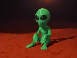 Sitting Alien-4
