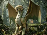 D&D Bronze Dragon Miniature-2