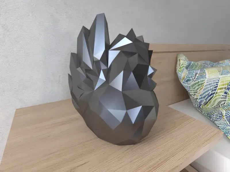 Gallina Lowpoly Low poly
