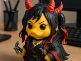 Rubber Duck - Demon Queen - 3D print-0