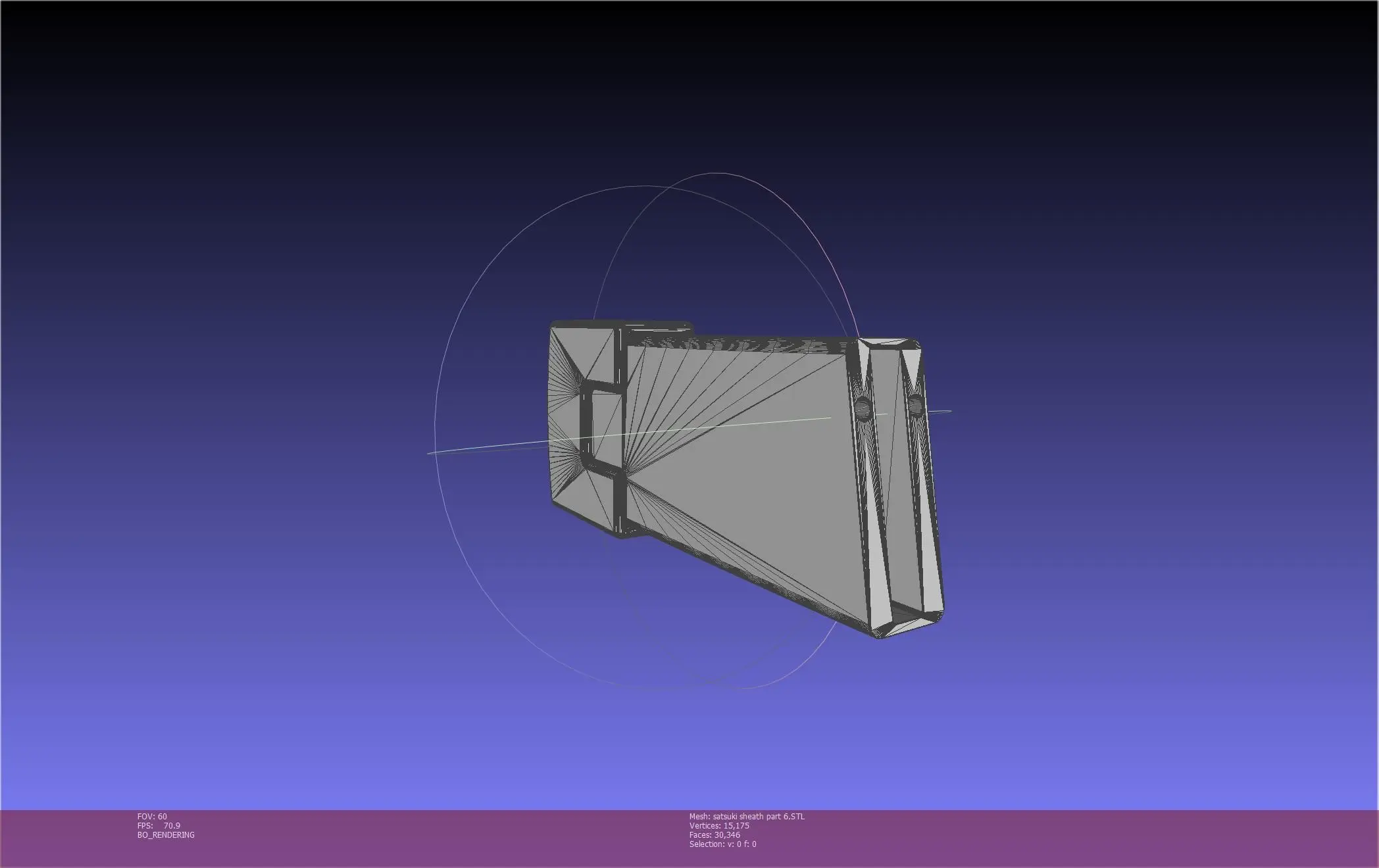 Kill La Kill Satsuki Sword And Sheath Printable Assembly