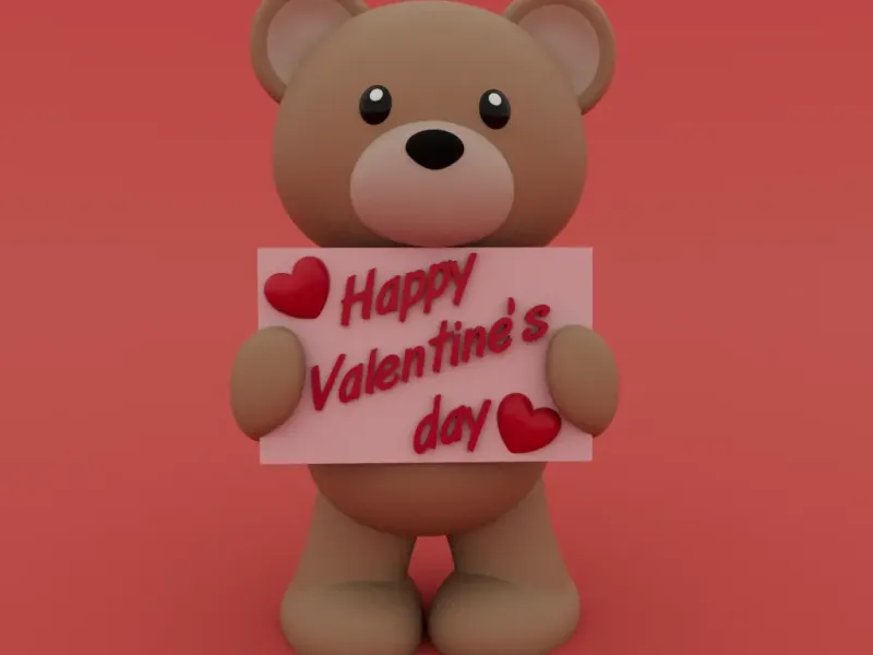 Valentine's Special - Teddy Bear Messenger