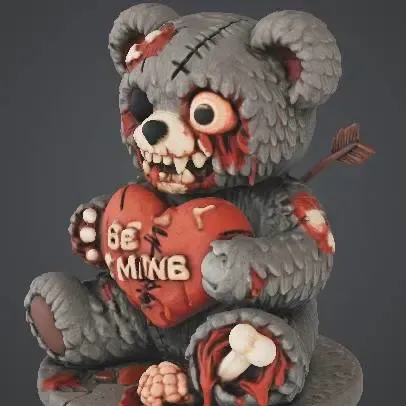Valentine teddy bear
