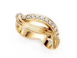 Rocks and Waves Ring-1