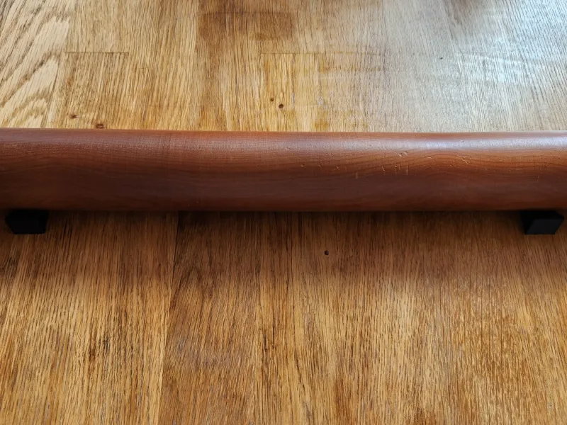 Rolling pin cradle - end version