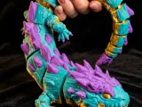 Crystal Spiked Lizard | Articulated Reptile Toy Multi-Color-0