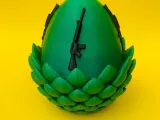 Flexi Soldier Dragon And Egg, Articulated Dragon-2