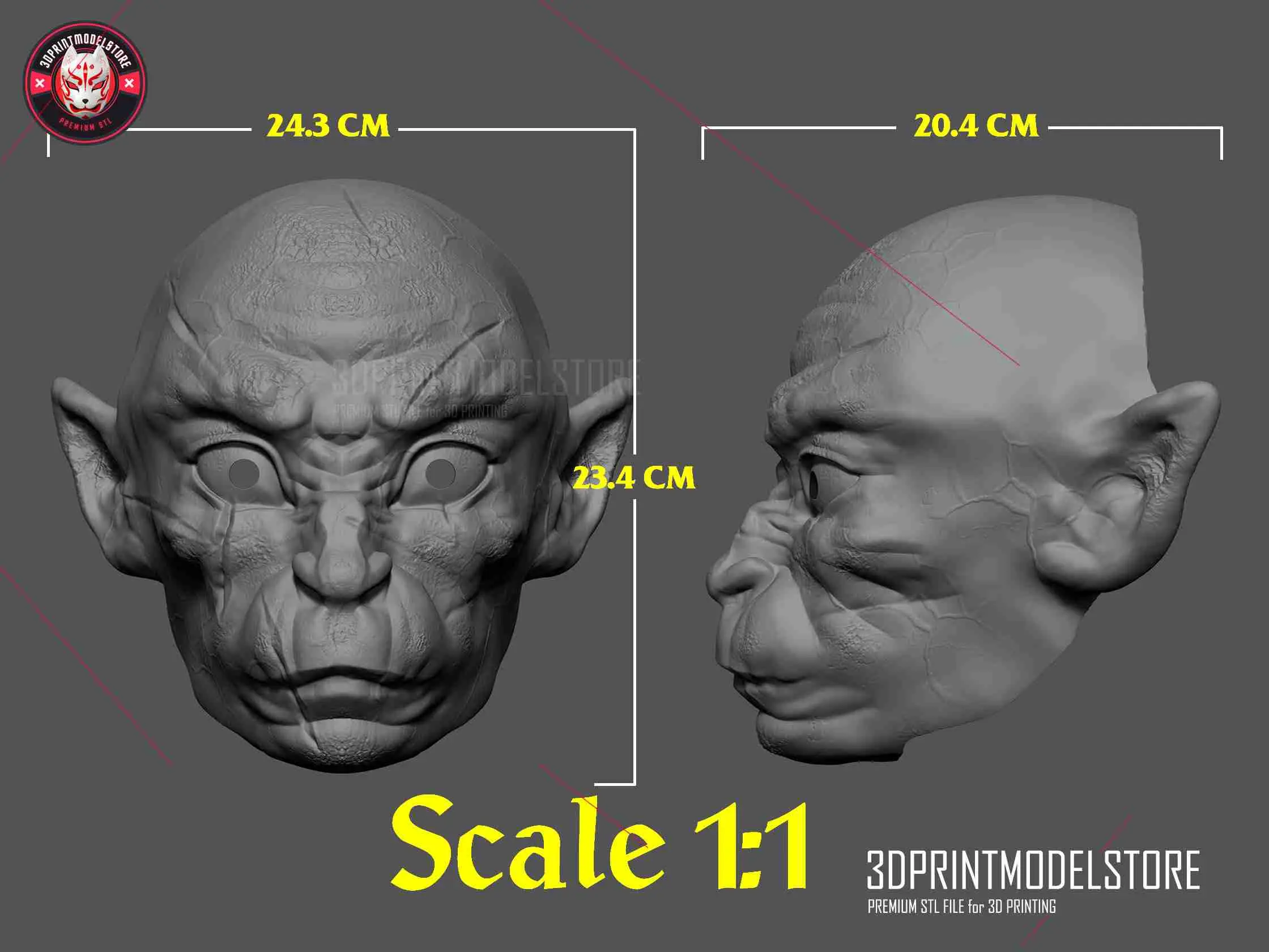 Wukong Affenkönig - Cosplay Maske - Halloween Kostüm