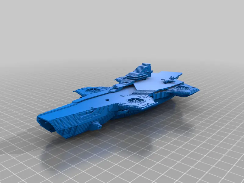Minecraft Avengers Helicarrier